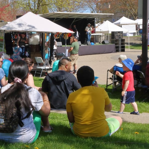 we provide delivery and setup for our bathroom & shower trailers at your event location